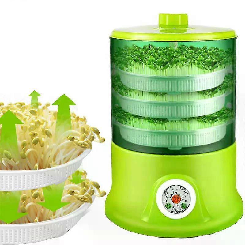 Intelligent Bean Sprouts Machine Grow Automatic Large Capacity Thermostat Green Seeds Growing Automatic Bean Sprout Machine