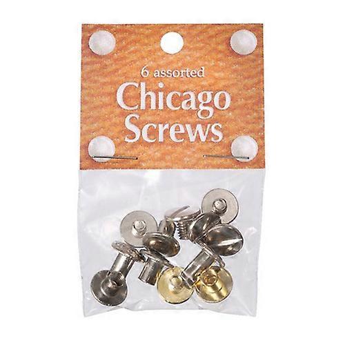 Tough 1 Chicago Screw Assortment, 6 Packets