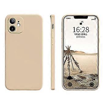 Liquid Silicone Case Compatible with iPhone 12 6.1 Inch, Anti Scratch & Fingerprint, Microfiber Lining Shockproof Full Body Covered Slim Soft Gel Rubb