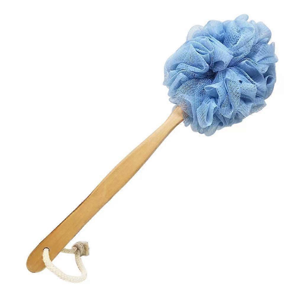 Wooden Handle Bath Brush for Exfoliating and Cleansing Skin in Shower
