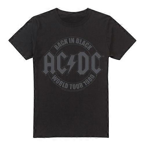 AC/DC Mens Tour Emblem T-Shirt