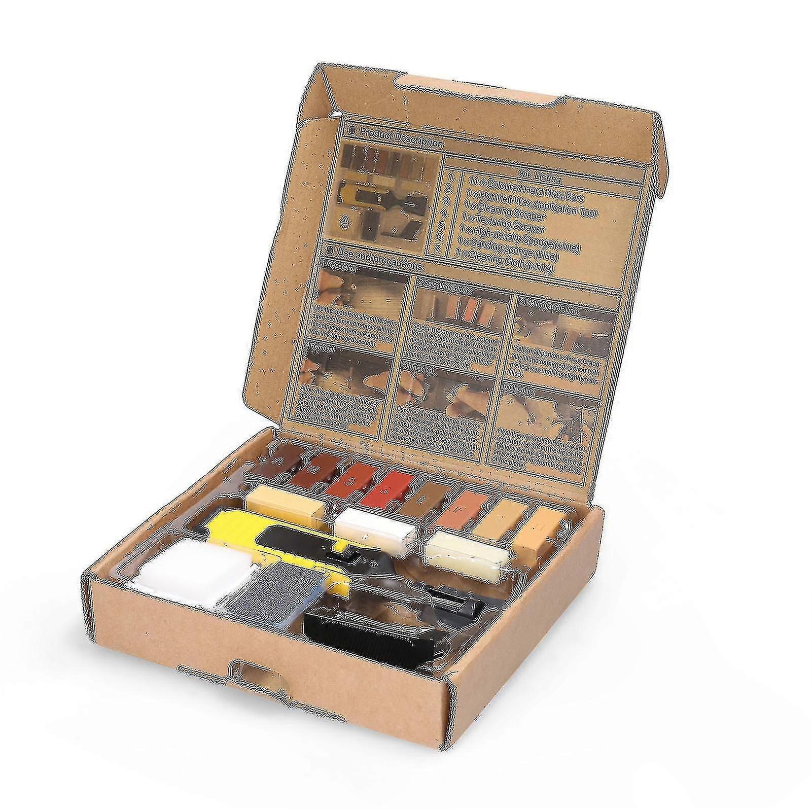 Household Laminate Repair Kit, DIY Multifunctional Floor Mending Tools