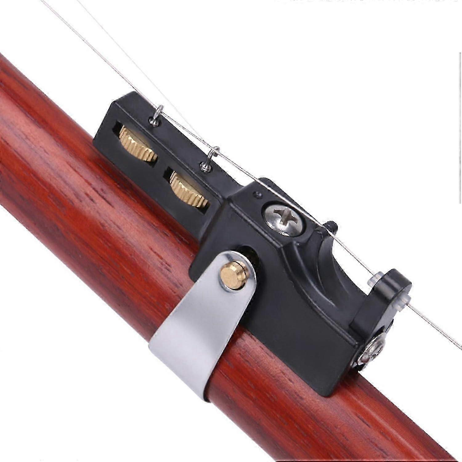 Professional Tool Adjustable String Pitch Erhu Qianjin Multifunctional Urheen Parts Musical Instrument Replacement Accessory, Black