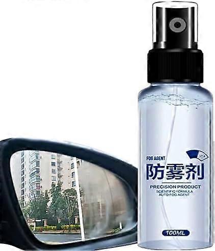 Anti Fog Spray for Windshield 100ml Car Glass Defogger Water-Resistant Windshield Cleaner Prevent Fogging