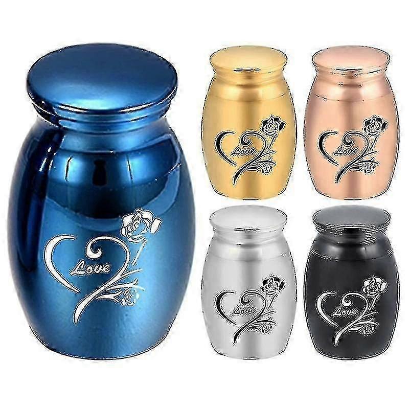 Mini Urn for Ashes Cremation Memorial Keepsake Stainless Steel Container Jar