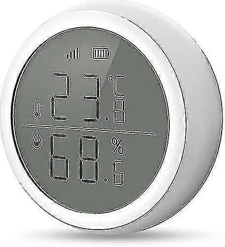 Smart Temperature Humidity Sensor, Wifi App Auto Control With Lcd Display Wireless Digital Thermomet