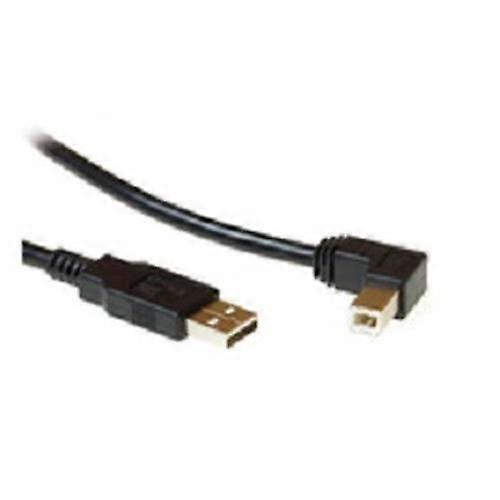 USB-kabel - Microconnect - A till B - 2 m - Hane-Hane - USB 2.0 - Svart