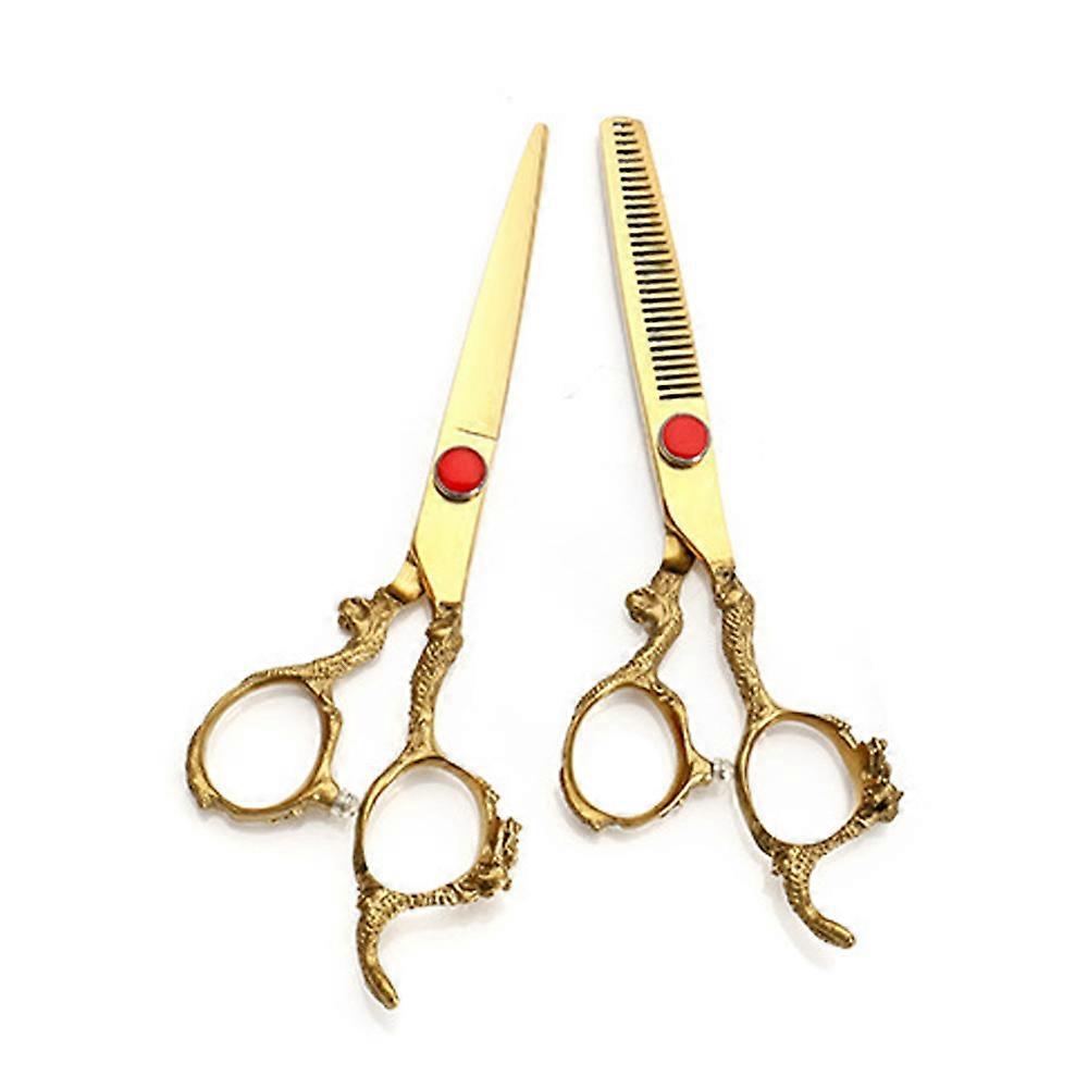 Ciseaux professionnels en acier inoxydable pour les coiffeurs et à usage domestique