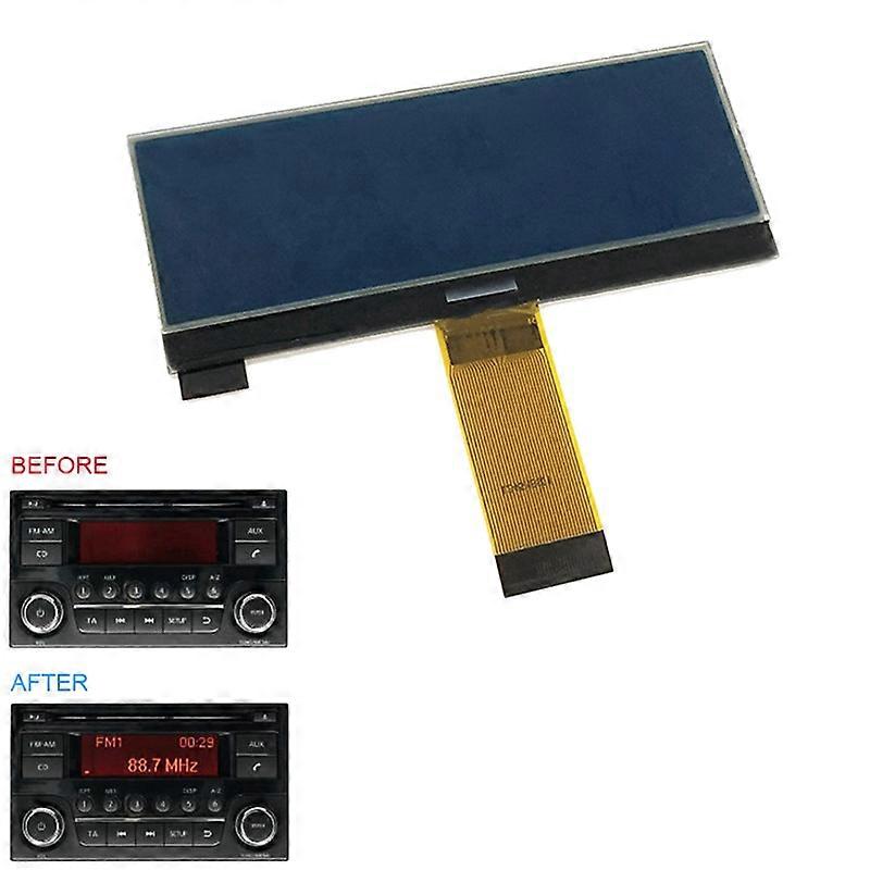 Schermo LCD Di Ricambio Per Autoradio, 97,5 X 38 Mm, Per Nissan Juke, Qashqai, Navara, Note, X-Trail - 6