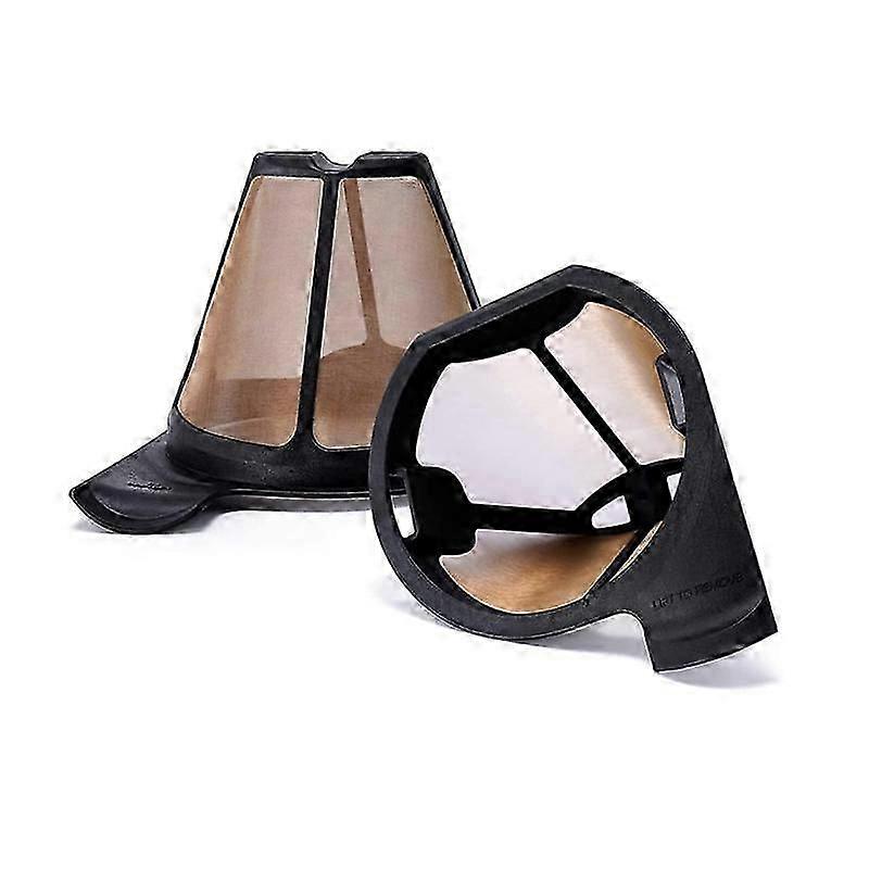 2PCS Reusable Coffee Filters for CF09X Coffee Bar Permanent Replacement Cone Coffee Maker Filter