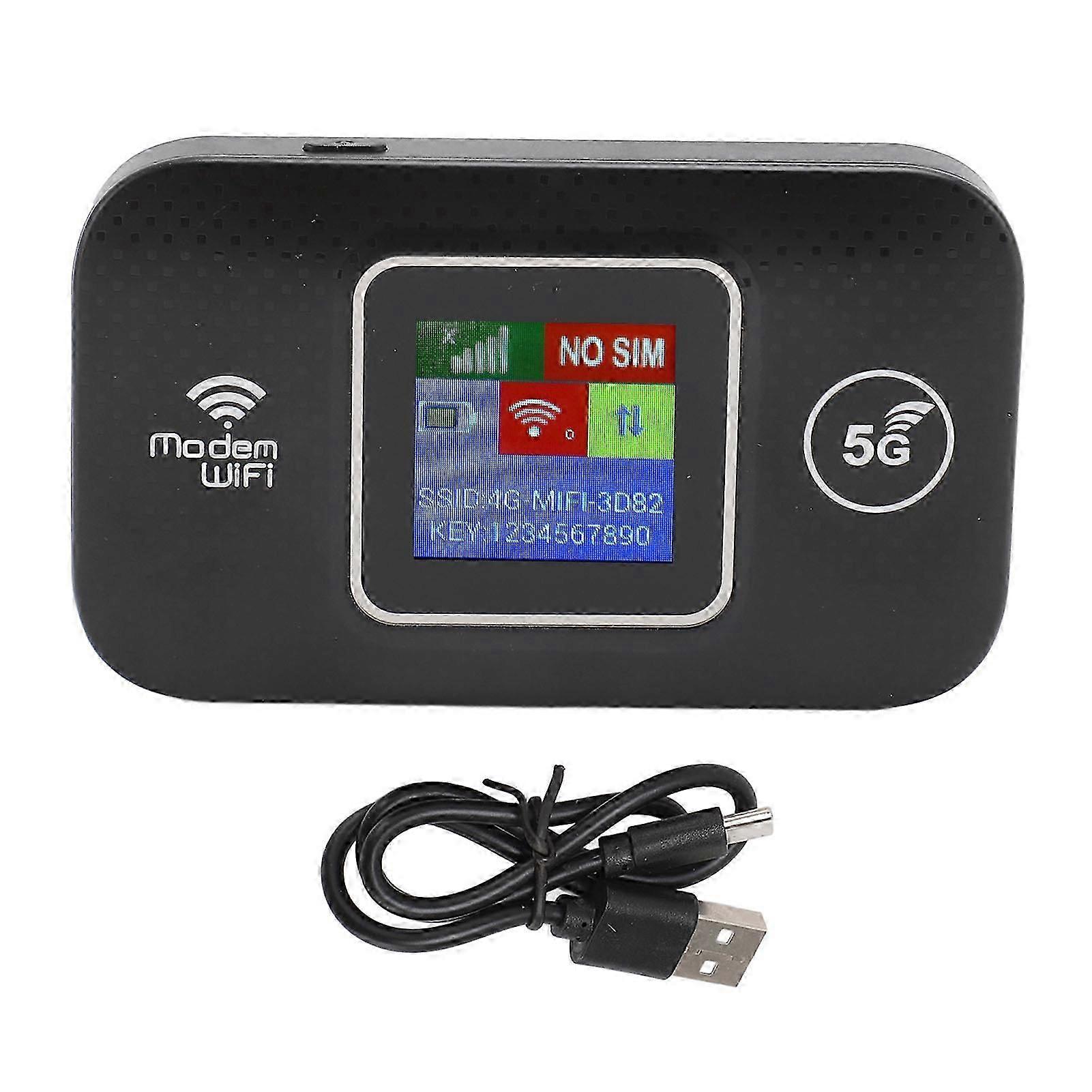 4G LTE Mobile WiFi Hotspot Color Screen Wireless Internet Router Devices with SIM Card Slot Portable WiFi Router for European
