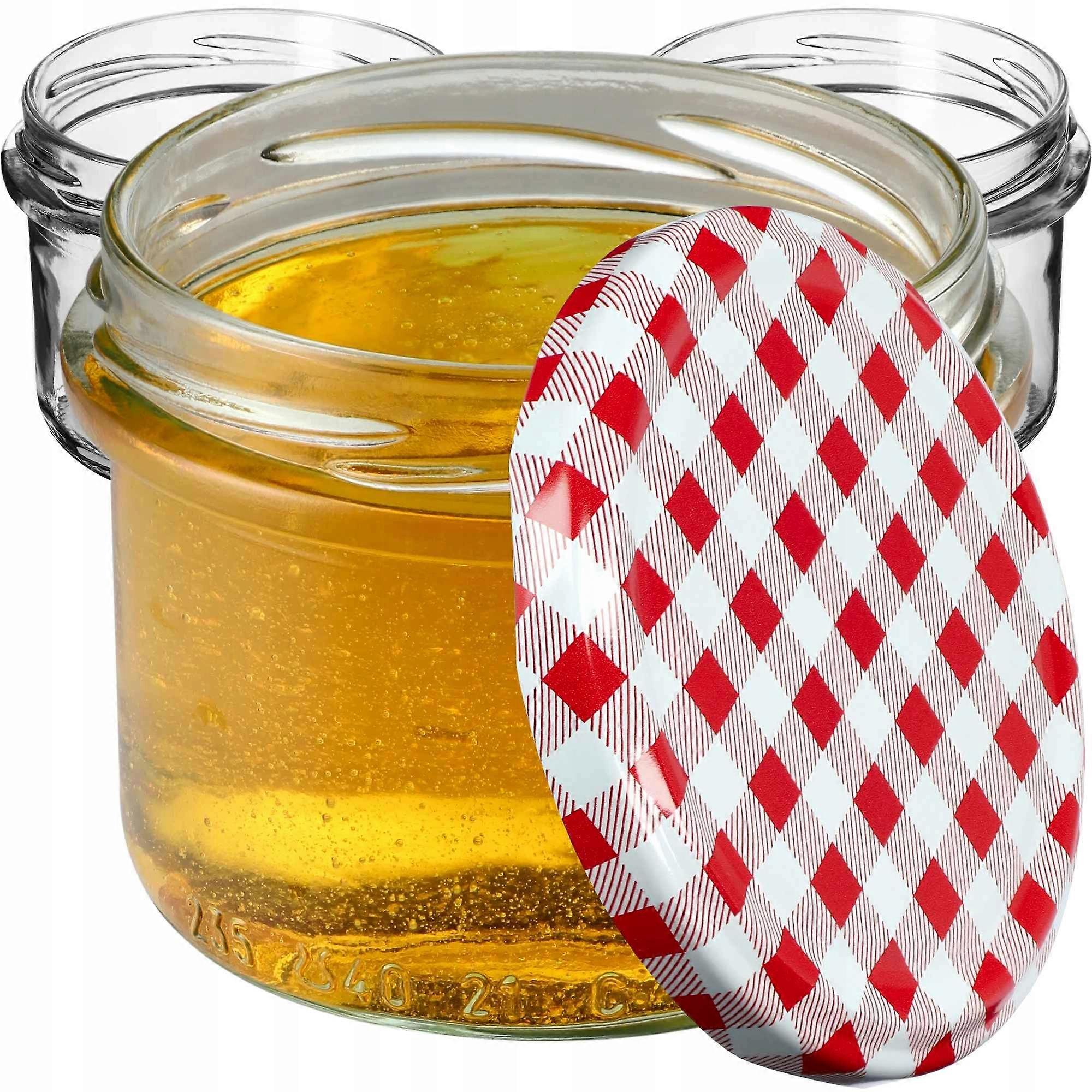 KADAX 10x Borcan 235ml + Capac Borcan gem