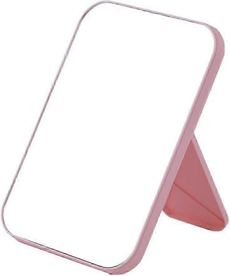Foldable HD Makeup Mirror with Hands-Free Stand 14*20cm Table Mirror for Easy Use
