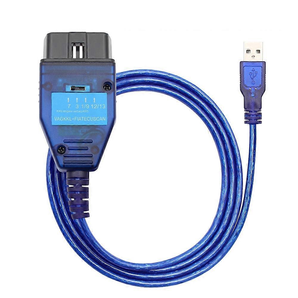 USB-Kabel KKL FT232RQ ABS Motor Getriebe EPS Auto Auto Scanner Scan Tool für Fiat Ecuscan