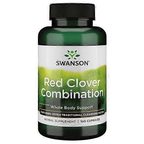 Swanson Vitamins Red Clover Combination, 100 Caps