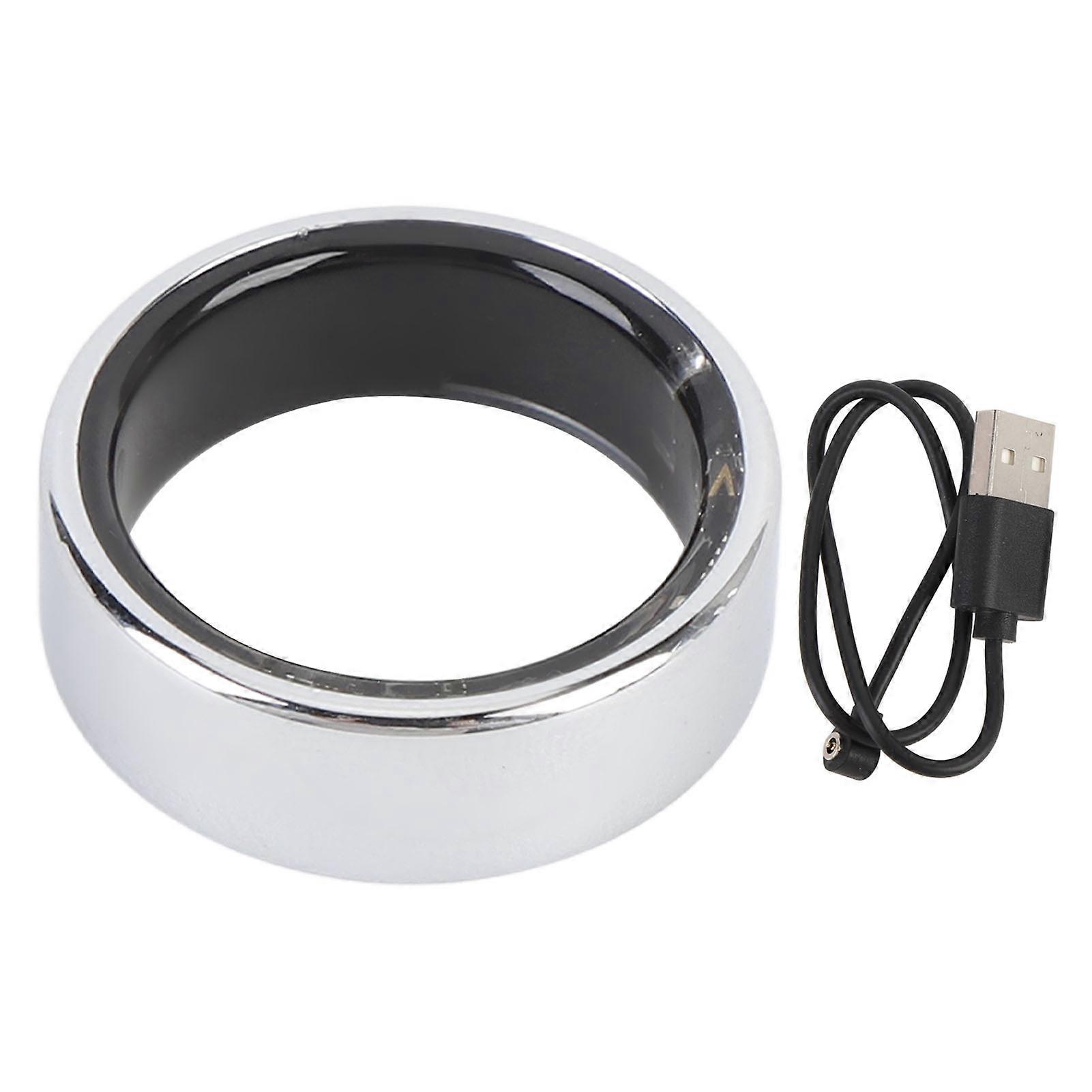Pedometer Multiple Sports Modes APP IP68 Water Resistant Lightweight Smart Bluetooth Ring for Daily Use