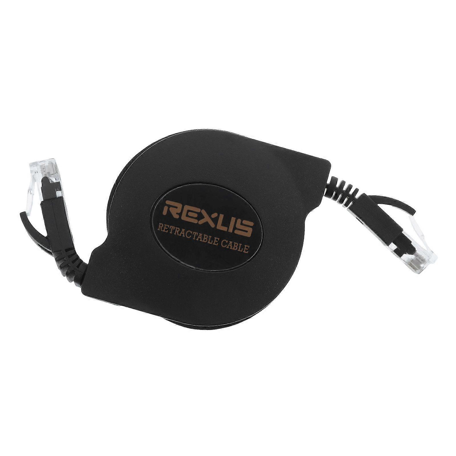 Premium 10 Gigabit Ethernet Retractable Network Cable Cat 6 Ultra Flat RJ45 Conectori pentru LAN Network Modem Router PC Printers Switch Box