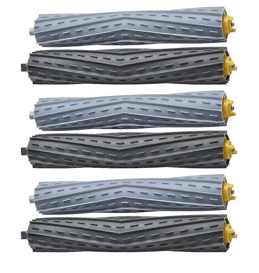 Robot Vacuum Cleaner Roller Brush Replacement Set - 3 Pack Compatible with Multiple Models, Durable Materials, Efficient Cleaning