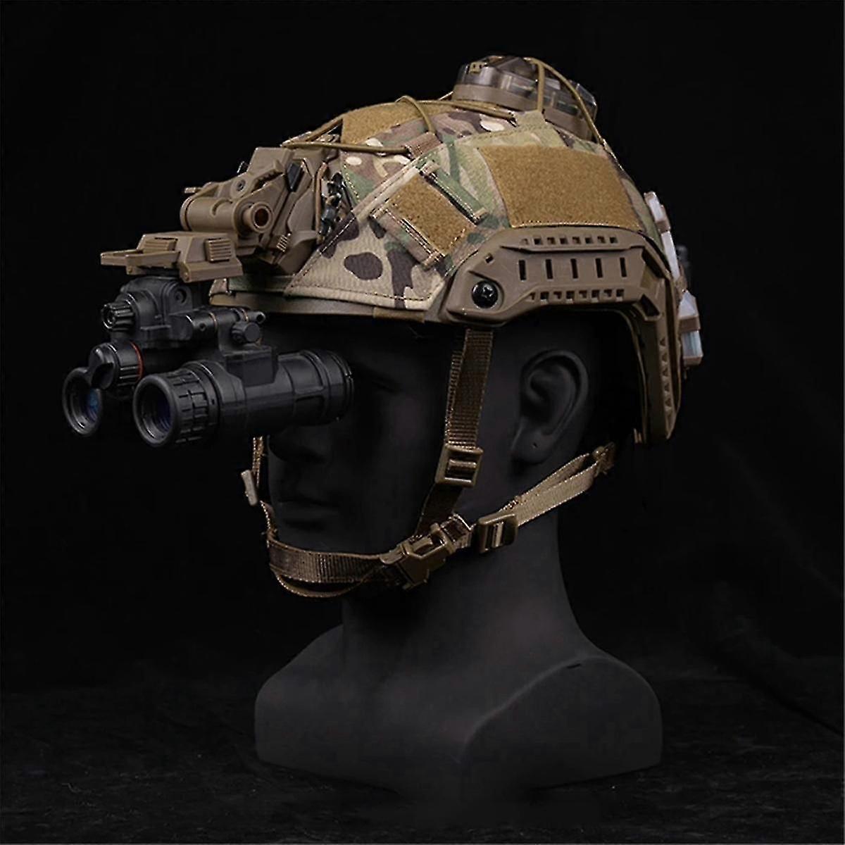 Helmet Night Vision Mount Bracket Mount for Dumper L4G24PVS15/PVS18/GPNVG18 Multi-Functional Portable Holder, A