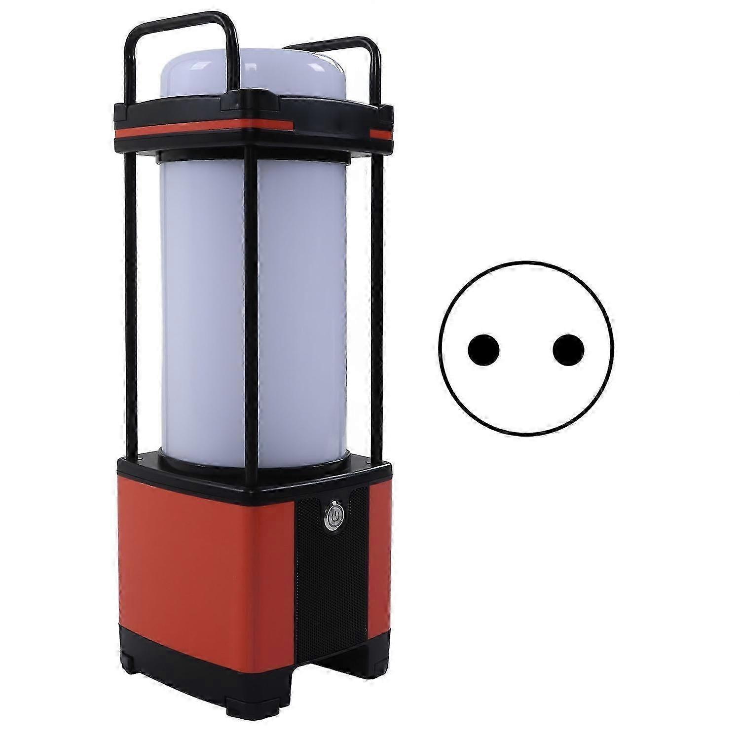 30W Portable Emergency Light With Bluetooth Speaker Lithium Battery Camping Light 222w/h 100?240v Eu