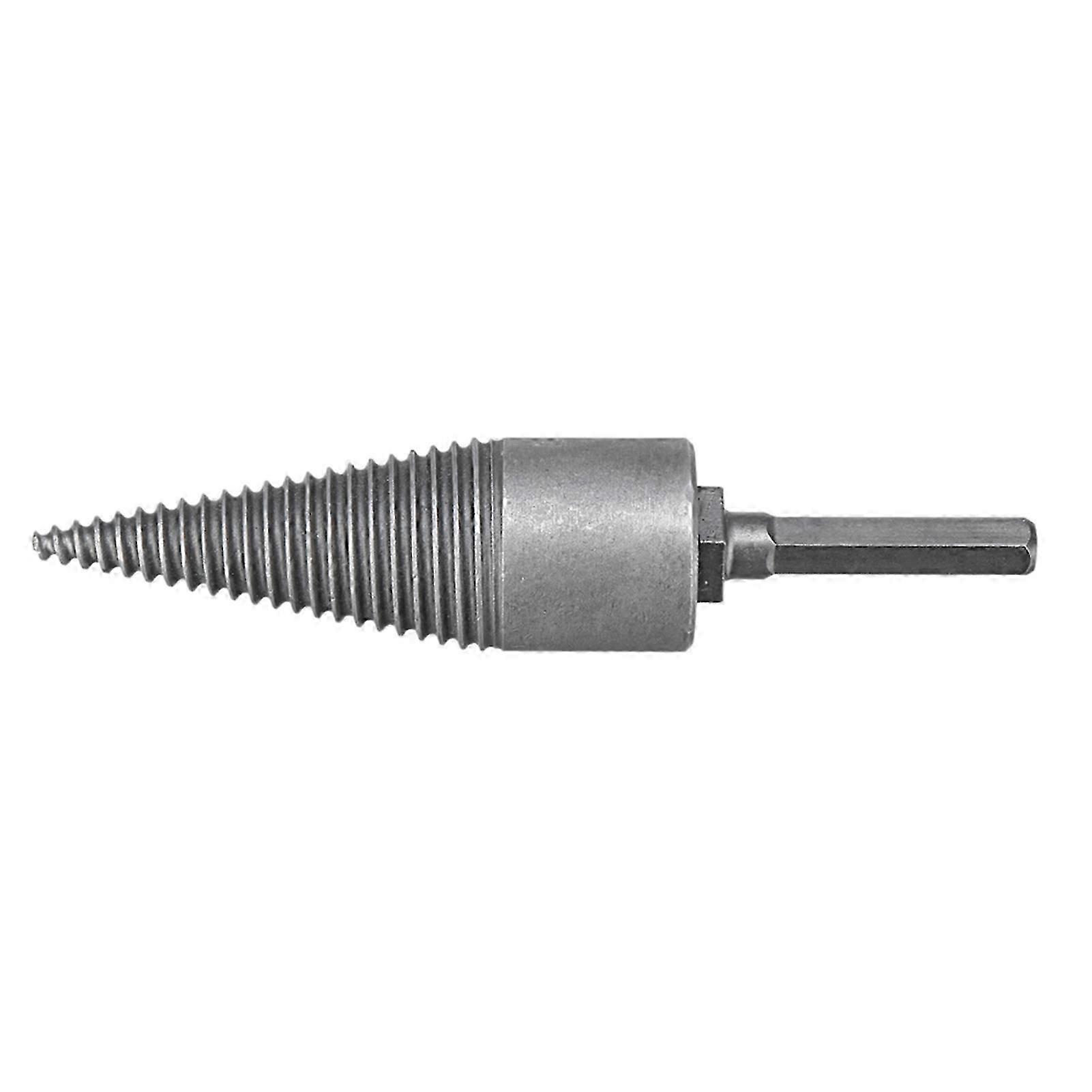 Log Wood Splitting Electric Hammer Drill Bit Splitter Cone Firewood Split