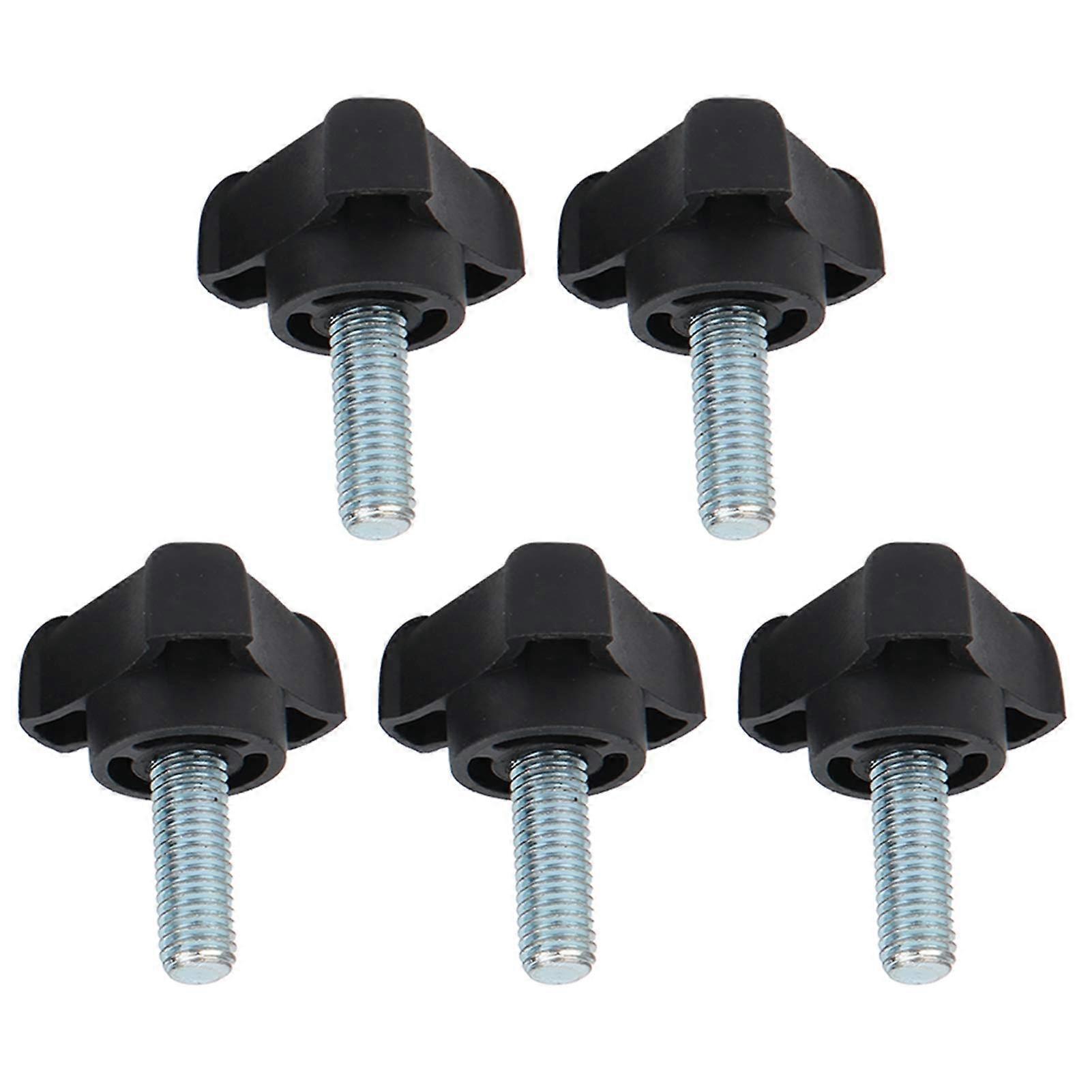 5Pcs Plastic Adjustment Knobs, Arc Handle Screws, Locking Fasteners for Furniture, DIY Projects, and Equipment