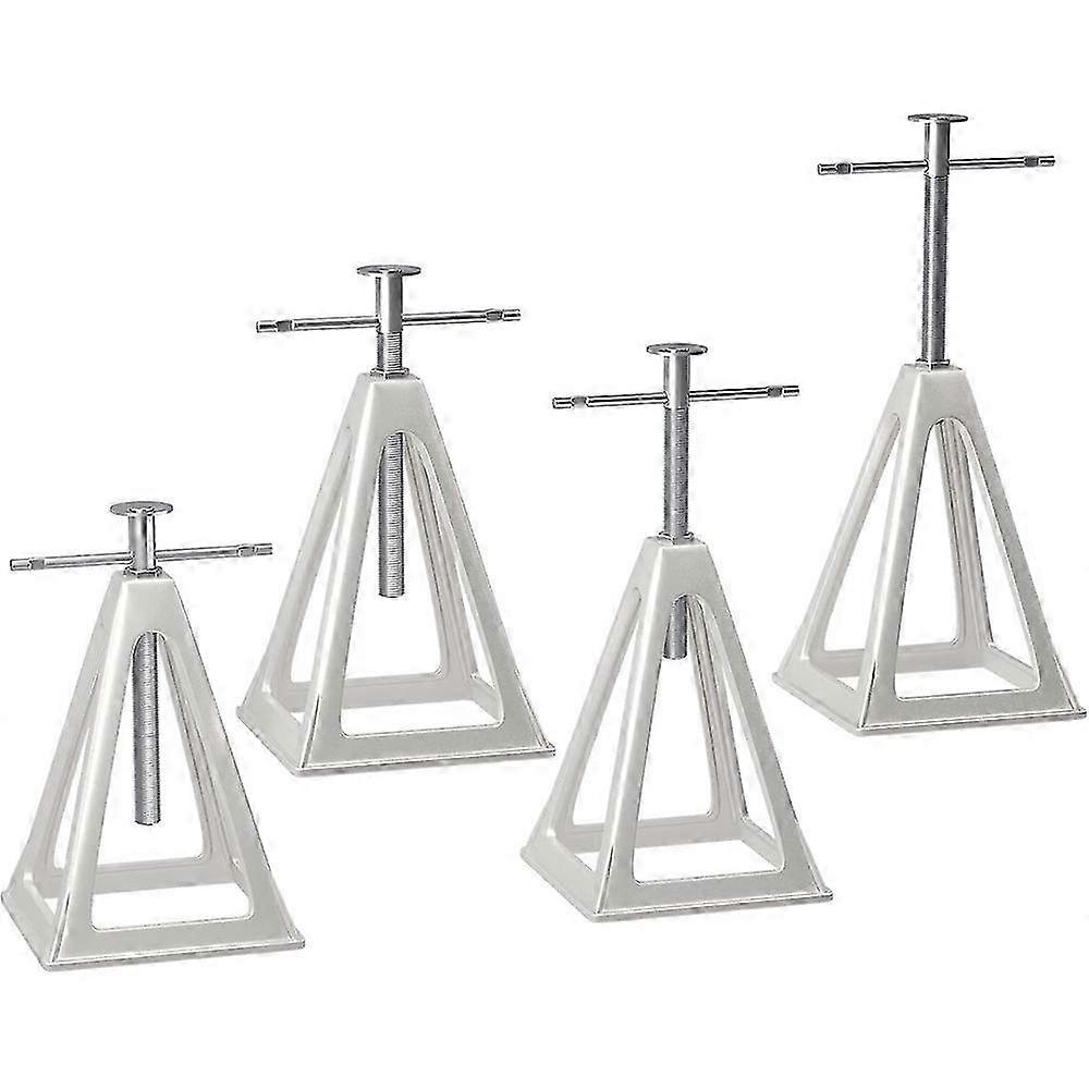 4-Pack RV Stabilizer Jacks, 6000Lbs Capacity, Adjustable for Trailers & Campers