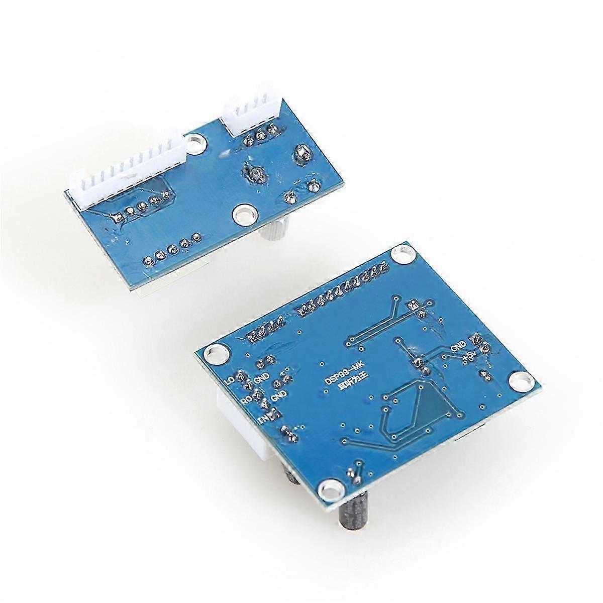 4X New 100 Kinds Effects DSP Digital Reverb Module DC 5V Karaoke Reverberation Mixer Effect Board A