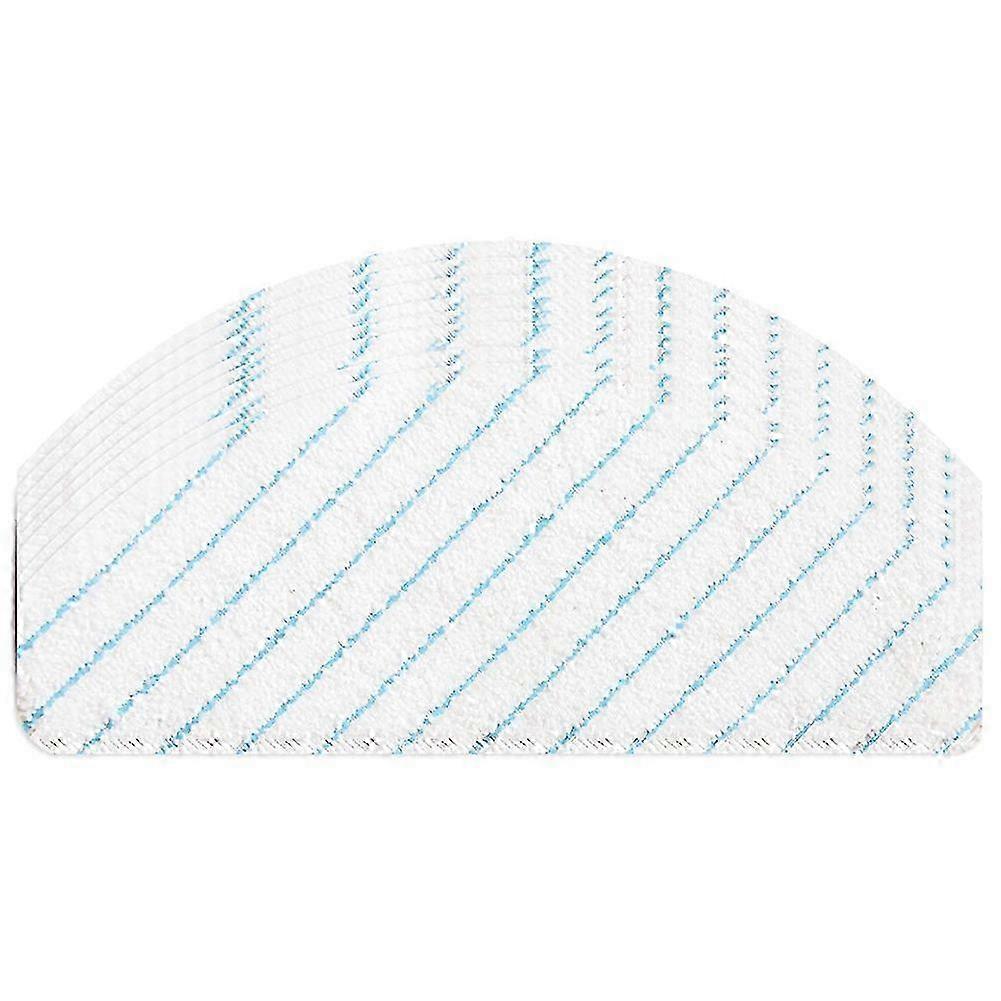 100Pcs Disposable Microfiber Mopping Pads for Robot Vacuum Mop, Washable Cleaning Cloth Compatible with Most Models