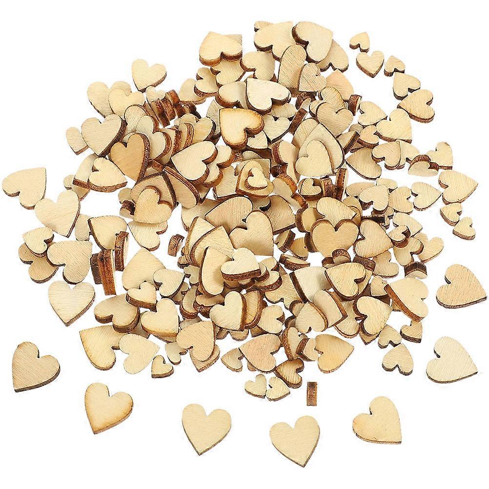 Decorative Wooden Hearts for Crafting, Refined Appearance, Unleash Your Artistic Skills