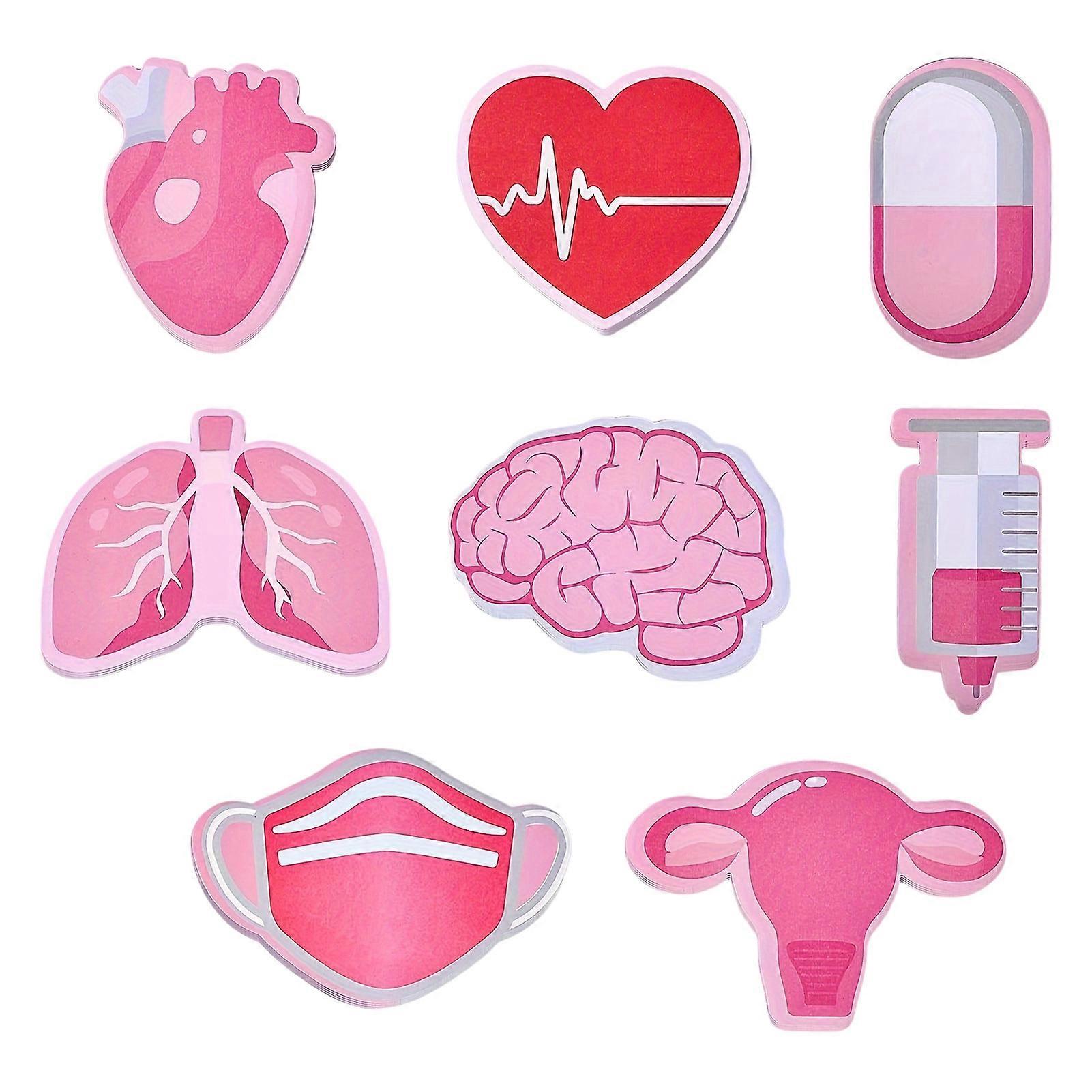 Mini Funny Nurse Notes Pads with Quality Material Pink Notepads Booklet