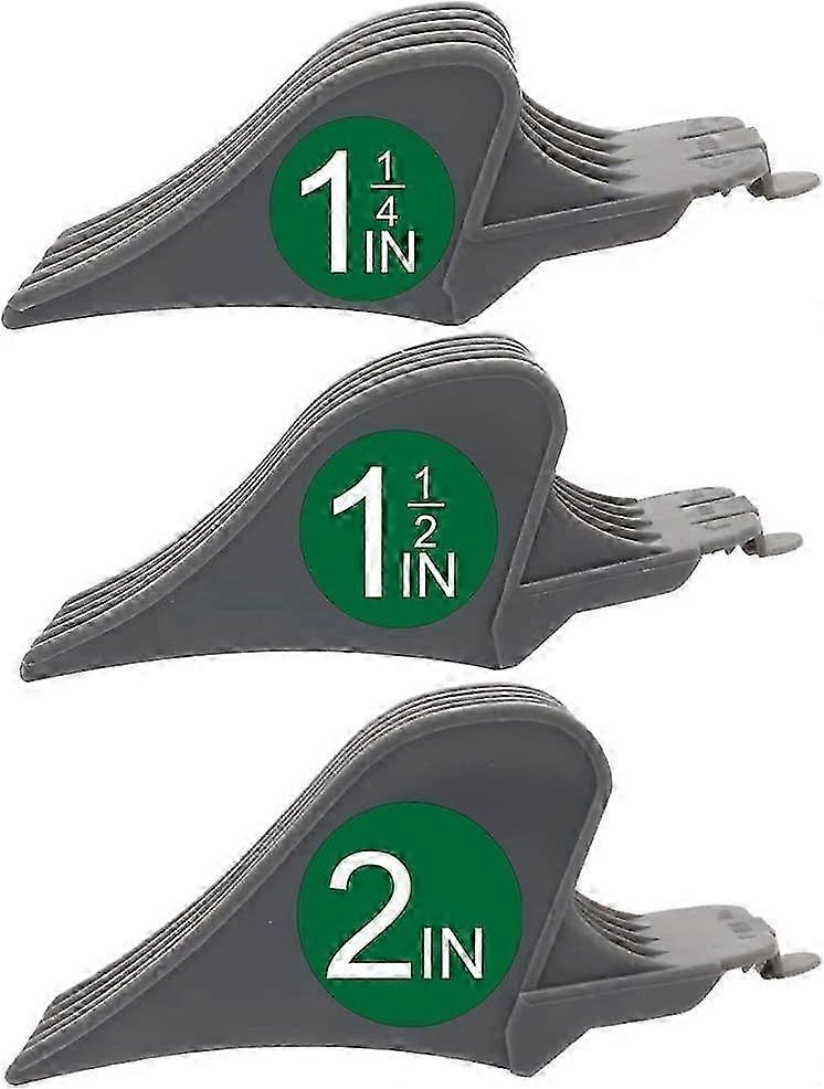 Electric clipper card sleeve positioning caliper accessories for various clipper brands (gray)