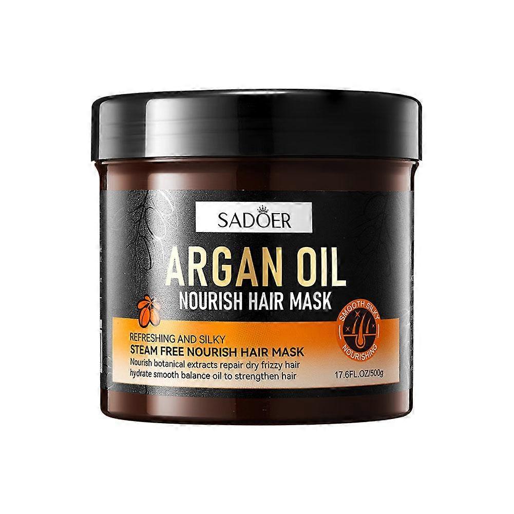 500ml(A)$SADOER Argan Oil Soft and Refreshing Hair Mask 500ml
