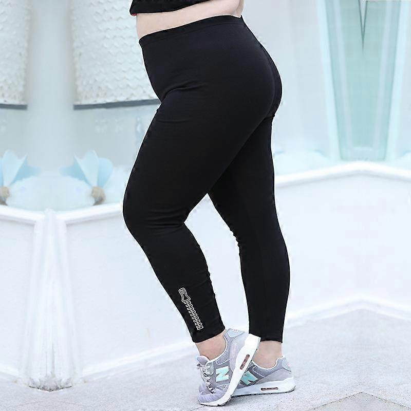 Plus Size Women's Fall New Elastic Base Small Foot Pencil Pants