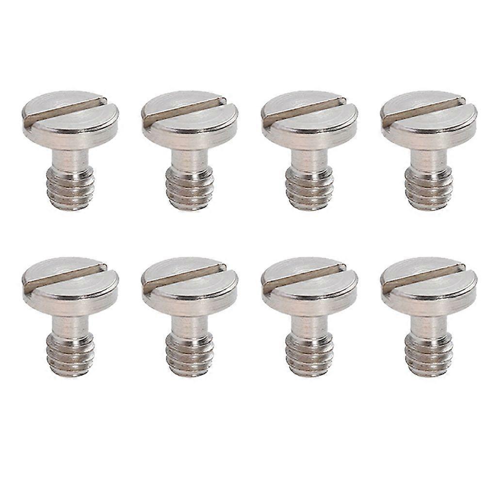 8pcs Replacement Tripod Screw Tripod Extender Camera Quick Release Plate Screw