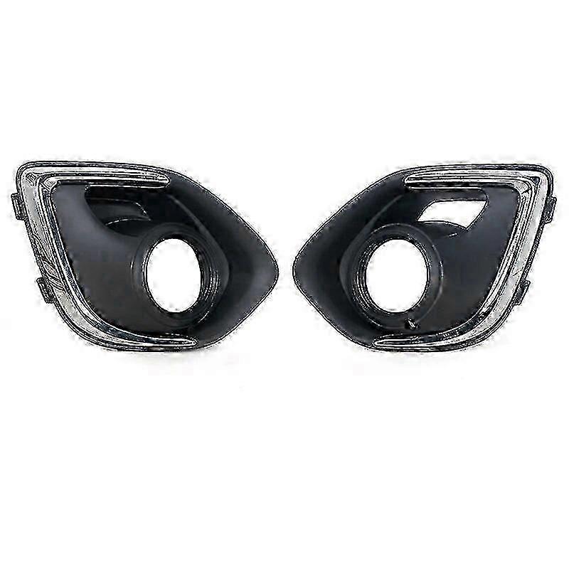 Front Bumper Fog Light Lamp Trim Cover Frame Foglamp Lid Bezel Cap Suitable for Certain Brand Outlander Sport / ASX 2013 2014 2015