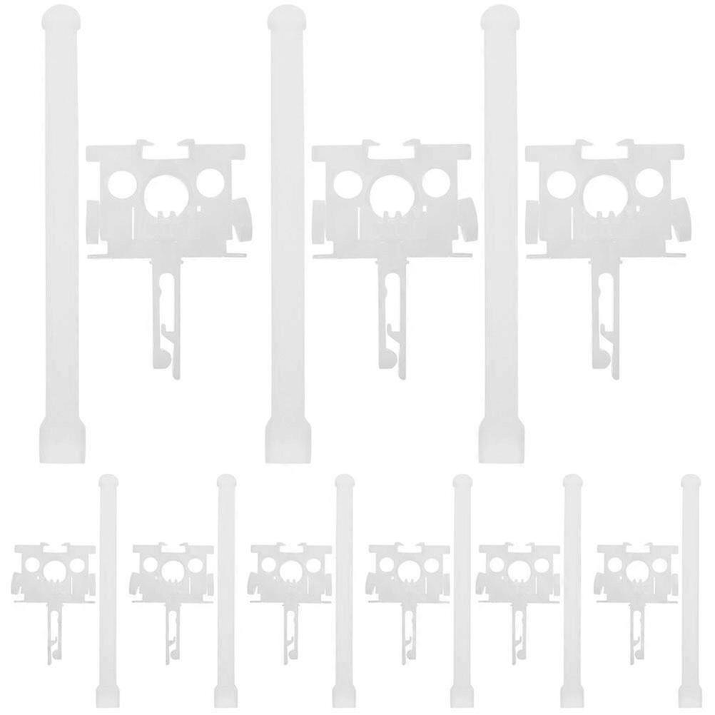 1 Set of Vertical Blind Repair Carrier With Stem for Vertical Blinds Replacement Repair Kit