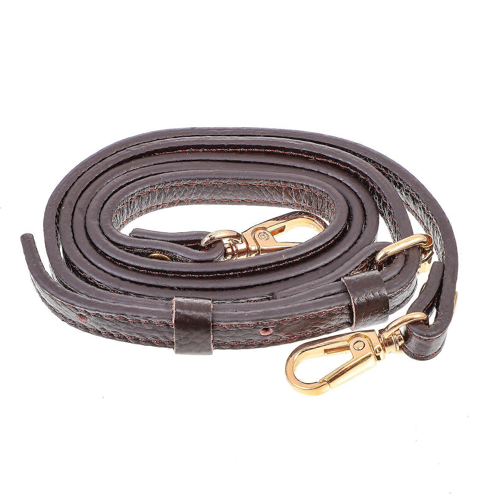 Adjustable Wide Shoulder Strap with Litchi Texture for Crossbody Handbags and Small Bags – Stylish and Comfortable Sling Belt Replacement