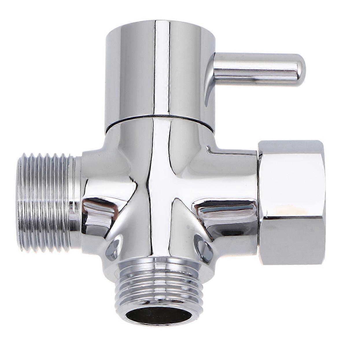 Water Accessory Water Diverter Pipe High-End Style Square Shape For Bathroom Use Stainless Steel Material 1Pack
