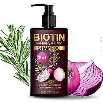 Onion & Rosemary Hair Growth Shampoo: Biotin Infused Shampoo for Hair Loss and Thinning Hair - Promotes Healthier, Thicker and Stronger Hair for Women