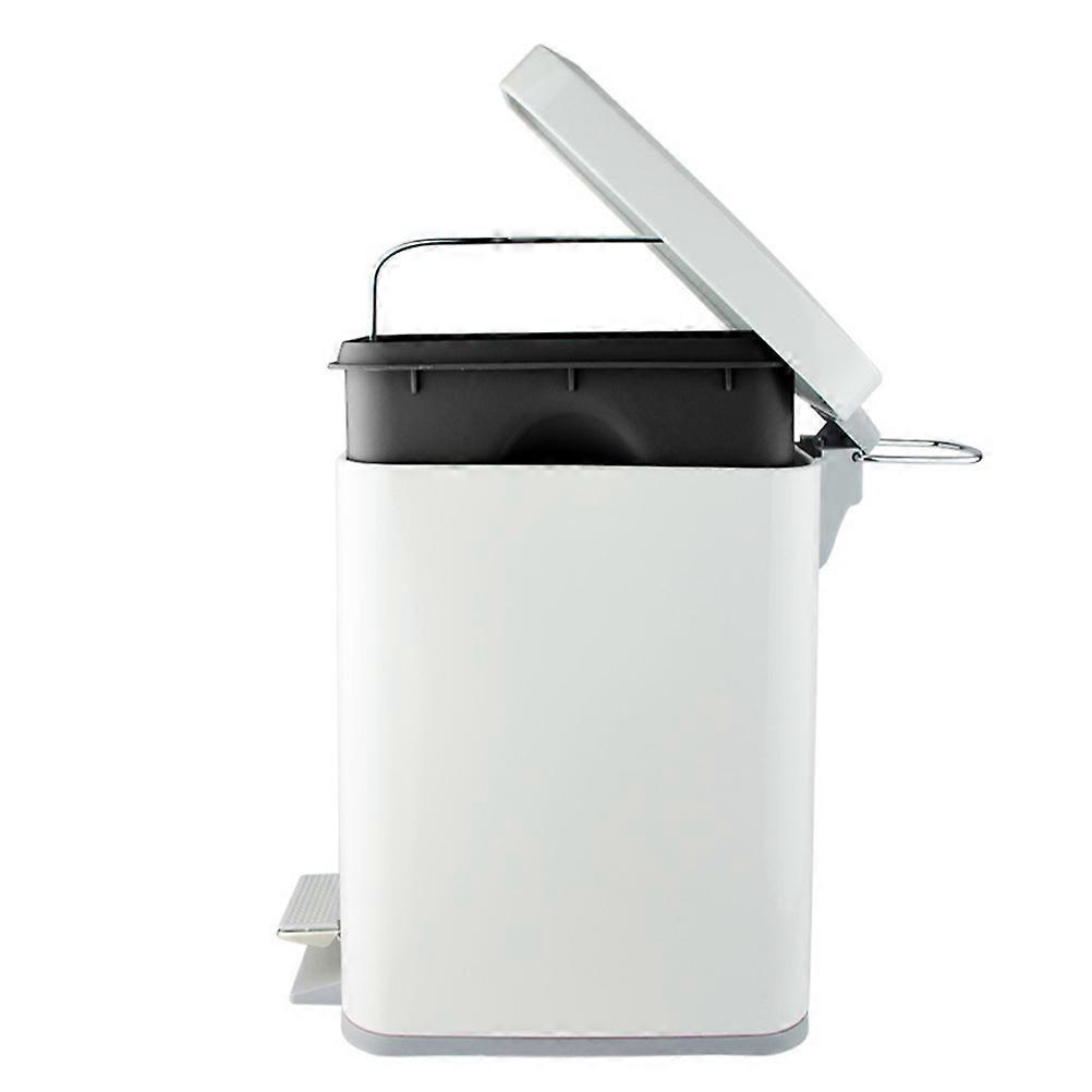 Disassemblable Trash Can Simple Style Bathroom Waste Bin Iron Material For Bathroom 25x31x14cm 1Pc