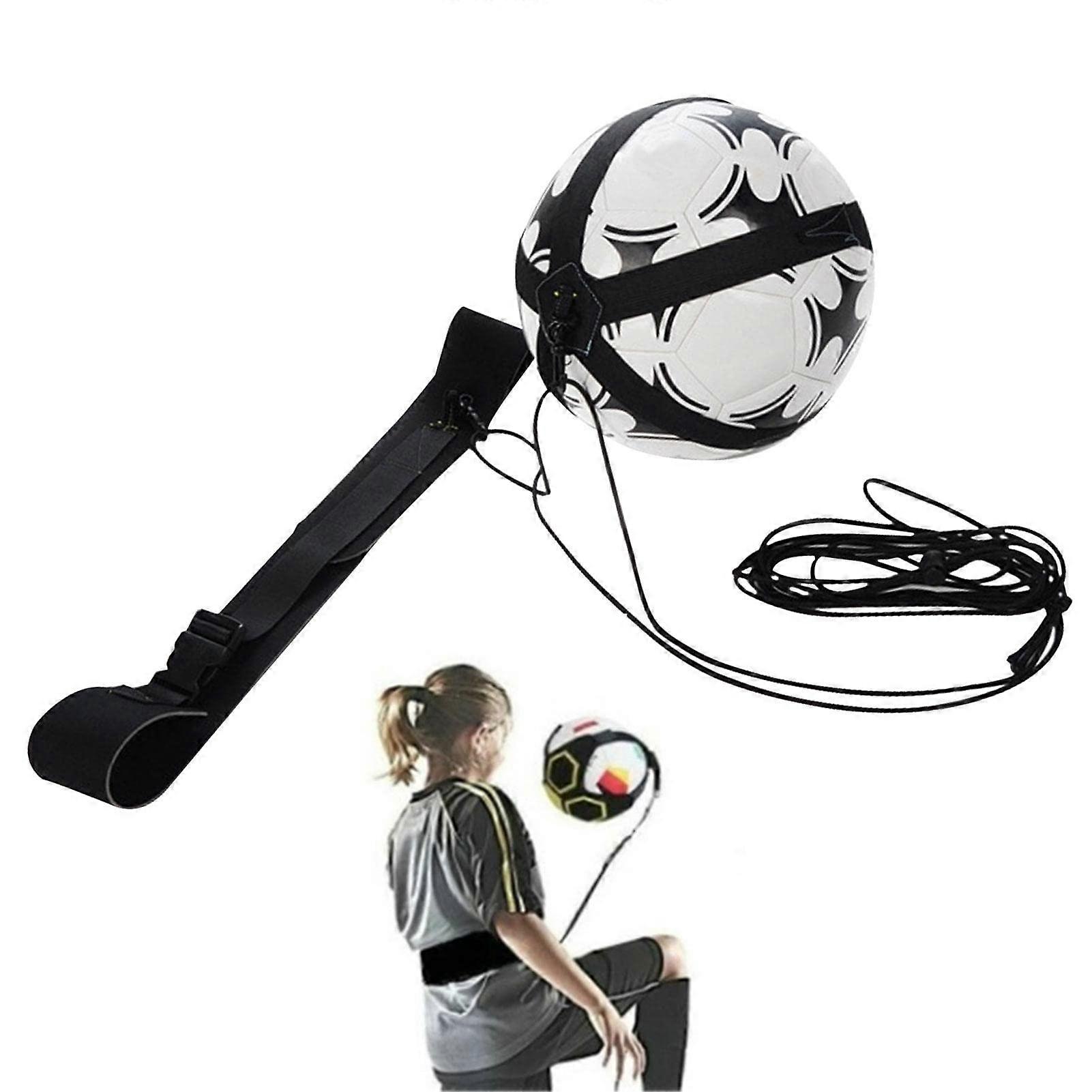 FootballKickThrowSoloTrainingAid for throwing and catching