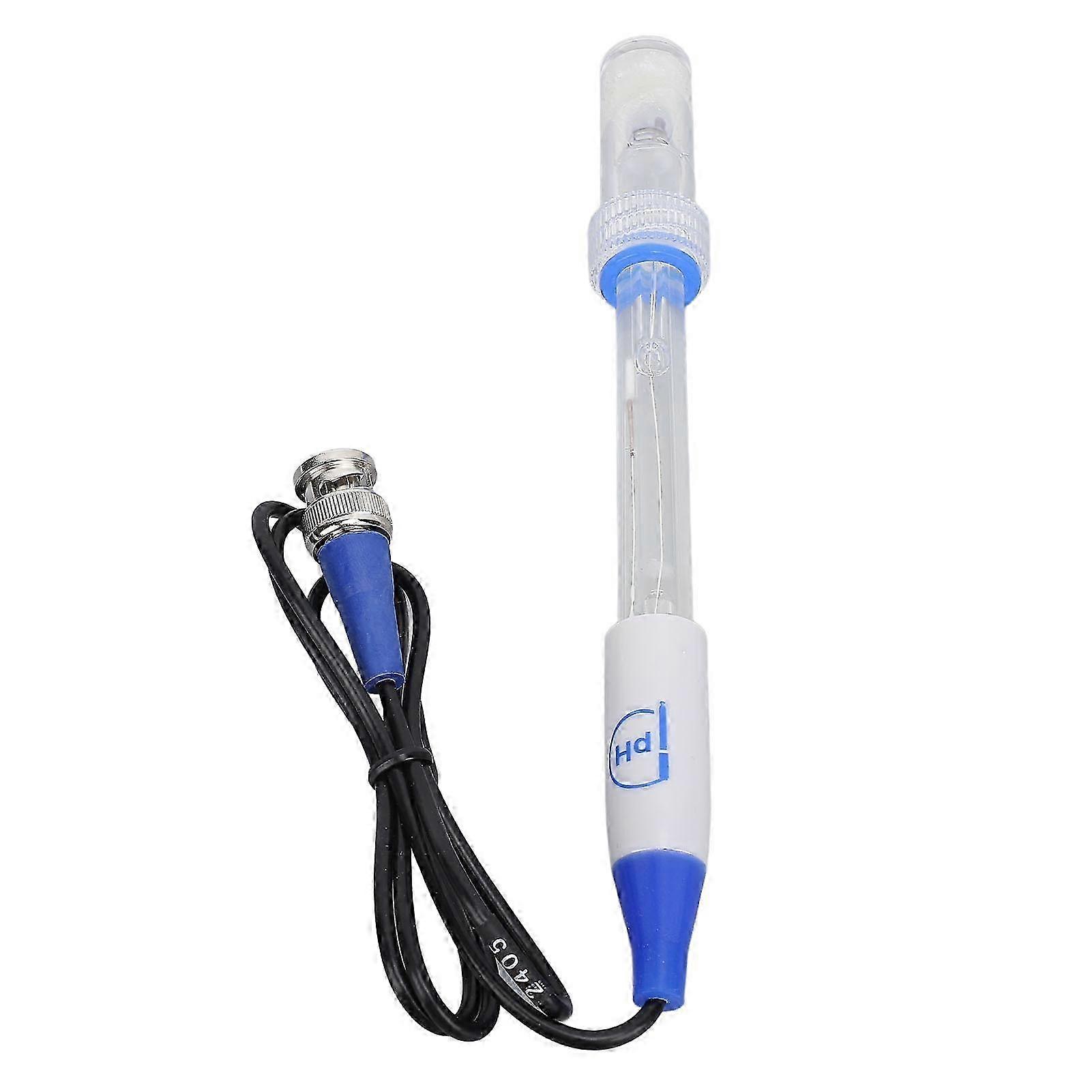 pH Electrode Probe 0-14pH BNC Interface Quick Response Composite Electrode for Laboratory School Workshop