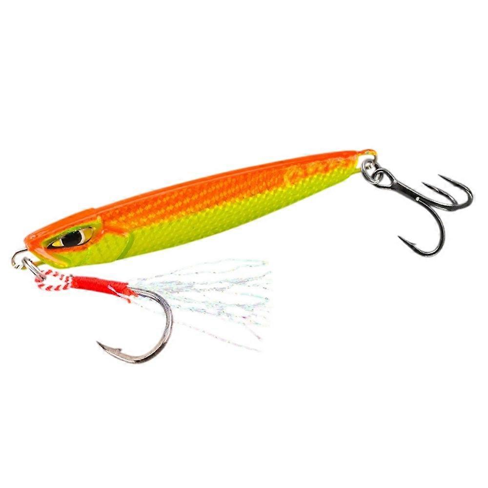 5cm 10g Metall Angeln Köder Long Distance Casting Schlange Muster Sinkender Köder