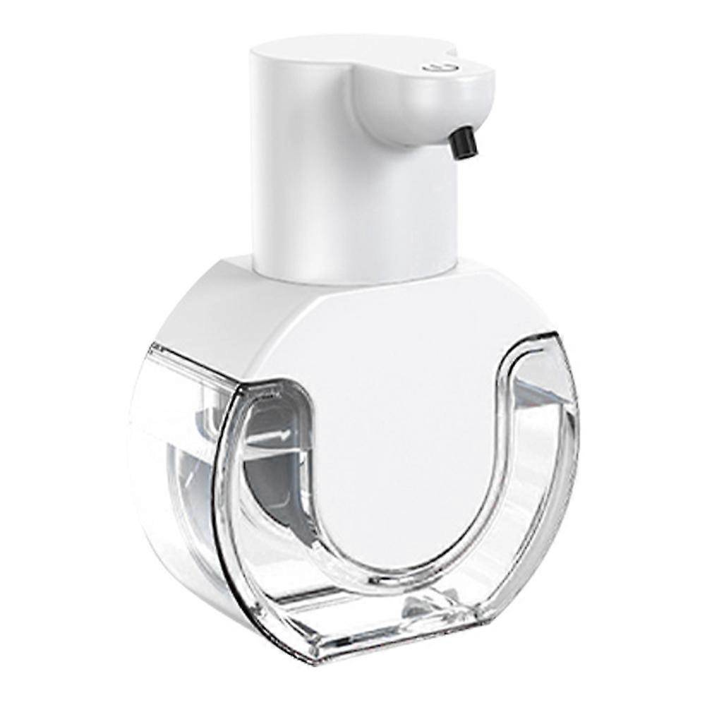 Rechargeable Automatic Soap Dispenser Foaming Wall Mount For Kitchen White 17.30x12.60x8.75cm Rectangular 1Pcs