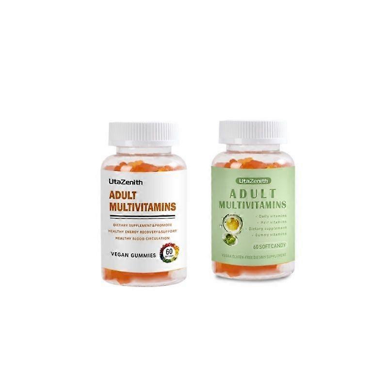 Multiple vitamin gummies, dietary supplements, containing vitamin B12, combination pack