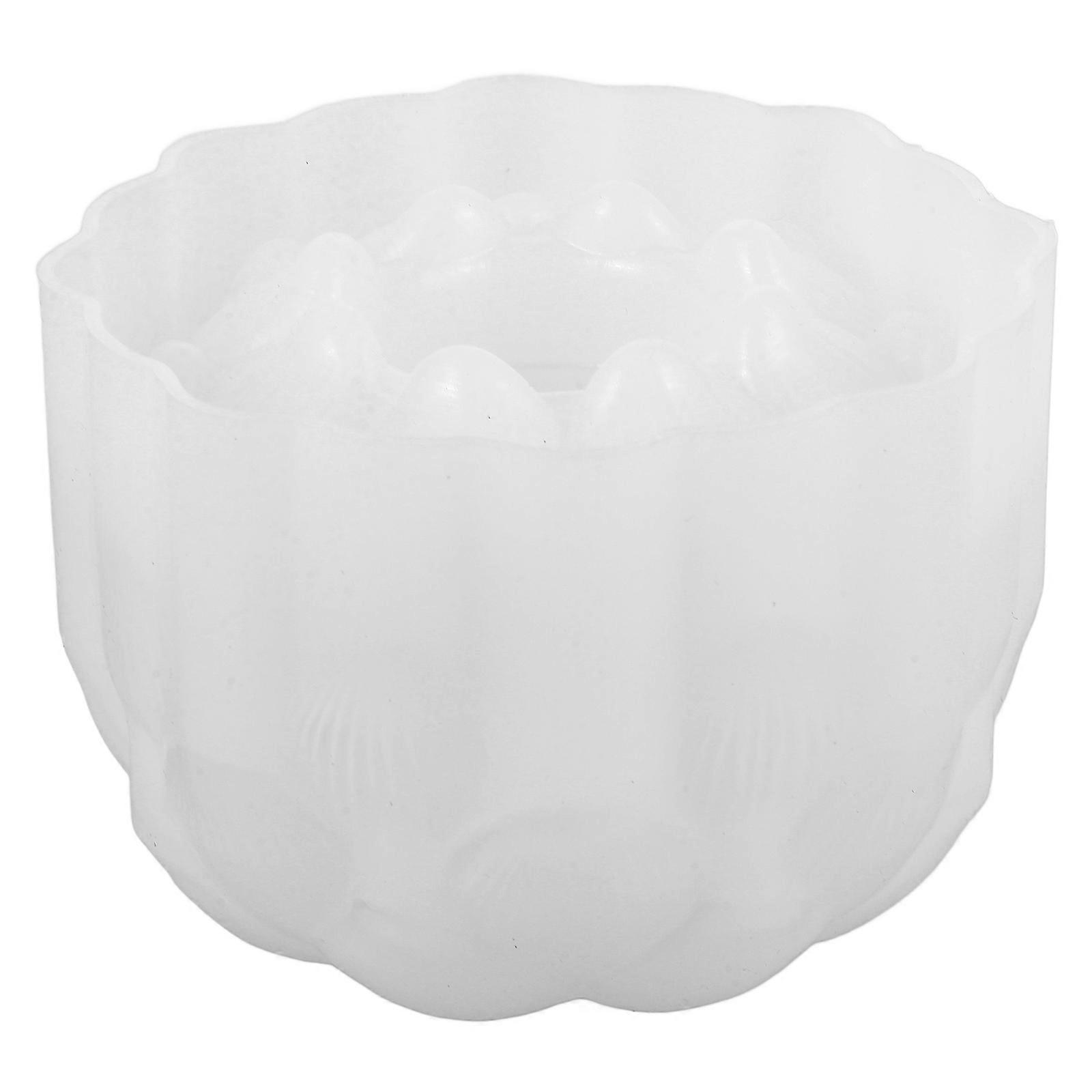 Crafts Making Mold Candlestick Casting Mold 11.00X11.00X8.50CM 1Set