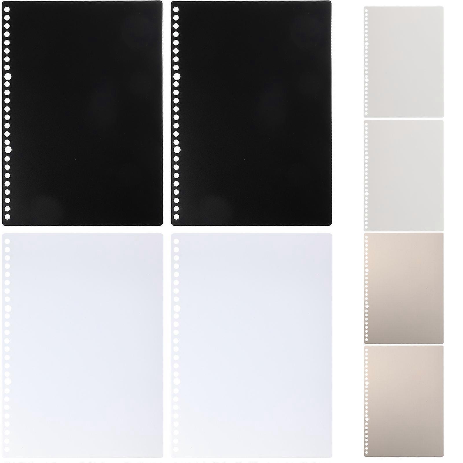 Office Organiser Binder Dividers Black Color 8 Sheets Design Matte Finish School Paper Divider