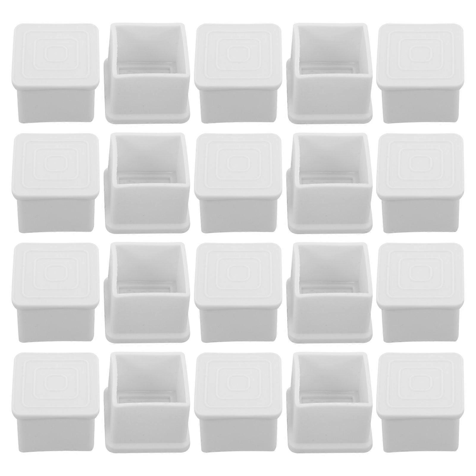 Chair Floor Leg Protector Table Leg Protective Cover Furniture Leg Cover Accessory Noise Reduction 20Pcs