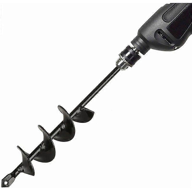 Garden Auger DrillGarden Auger Drill Bit, Practical Planting Tool for Flower Planting Trees Shrubs - 422cm